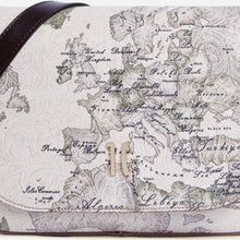 Carica l'immagine nel visualizzatore di Gallery, Alviero Martini 1^ Classe Country Geo Borsa A Tracolla Tortora - STANGA Pelletteria
