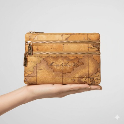 Alviero Martini 1^ Classe Geo Classic Pochette media con tasche M019 - STANGA Pelletteria