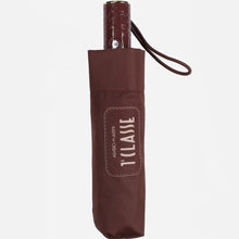 Carica l&#39;immagine nel visualizzatore di Gallery, Alviero Martini 1^ Classe Ombrello Openclose Con Targhetta Marrone - STANGA Pelletteria
