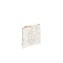 Carica l'immagine nel visualizzatore di Gallery, Alviero Martini 1^ Classe Pochette Media Rettangolare Geo White M002 - STANGA Pelletteria
