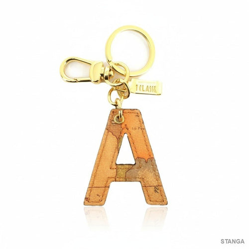 Alviero Martini 1^ Classe Portachiavi Geo Classic Lettera A - STANGA Pelletteria