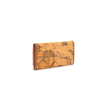 Carica l'immagine nel visualizzatore di Gallery, Alviero Martini 1^ Classe Portafogli Large Chiusura Con Placchetta Geo Classic W003 - STANGA Pelletteria

