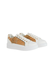 Alviero Martini 1^ Classe Sneakers Sneaker in eco nappa con lati Geo Classic e logo 1C Bianche - STANGA Pelletteria