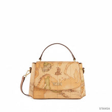 Carica l&#39;immagine nel visualizzatore di Gallery, Alviero Martini 1^A Classe Borsa Geo Classic Tracollina Con Patta E054 - STANGA Pelletteria

