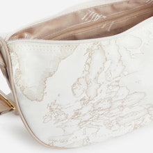 Carica l'immagine nel visualizzatore di Gallery, Alviero Martini 1^A Classe Borsa Geo Soft Tracolla a Mezzaluna Piccola Geo White S006 - STANGA Pelletteria
