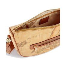 Carica l'immagine nel visualizzatore di Gallery, Alviero Martini 1^A Classe Geo Classic Borsa Mezzaluna Piccola E055 - STANGA Pelletteria
