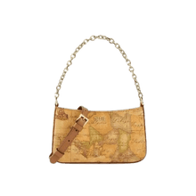 Carica l&#39;immagine nel visualizzatore di Gallery, Alviero Martini 1^A Classe Geo Classic Pochette Catena A Tracolla M045 - STANGA Pelletteria
