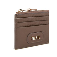 Carica l'immagine nel visualizzatore di Gallery, Alviero Martini 1^A Classe Portacarte Sierra Leather Con Zip Sequoia - STANGA Pelletteria
