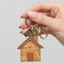 Carica l&#39;immagine nel visualizzatore di Gallery, Alviero Martini 1^A Classe Portachiavi Charm Casa W286 - STANGA Pelletteria
