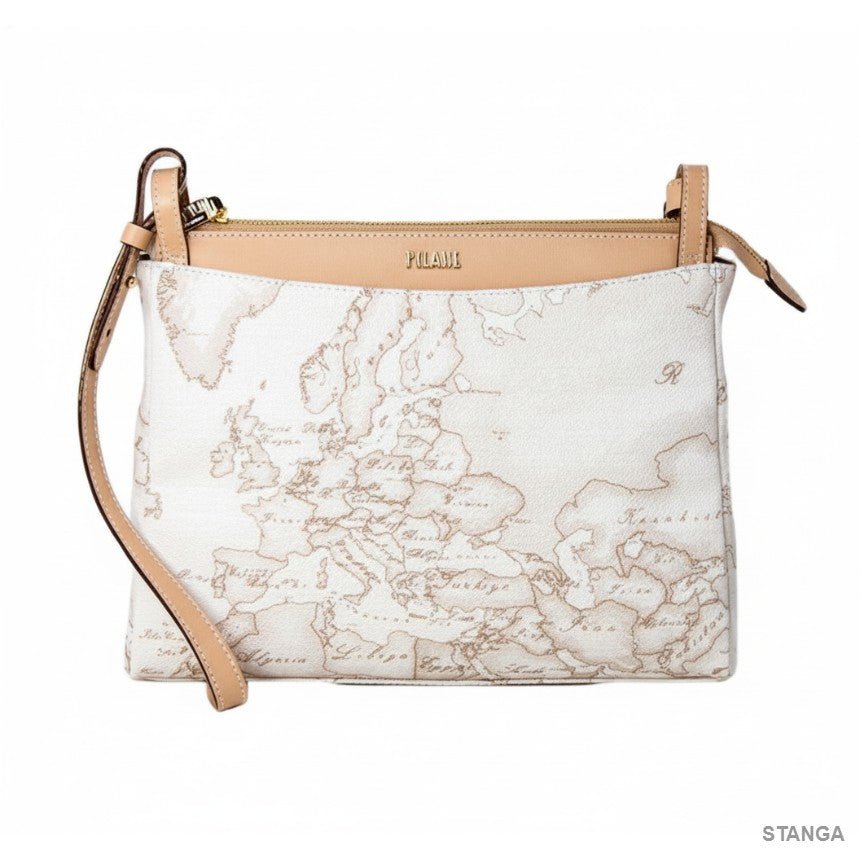 Alviero Martini 1^A Classe Tracolla Geo White E015 - STANGA Pelletteria