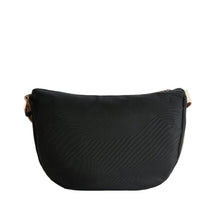 Carica l'immagine nel visualizzatore di Gallery, Alviero Martini 1^Classe Breeze Nylon Mezzaluna Grande Nero - STANGA Pelletteria
