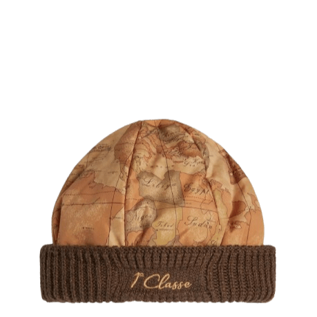 Alviero Martini 1^Classe Cuffia In Nylon Geo Classic Castagna - STANGA Pelletteria