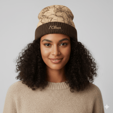 Carica l&#39;immagine nel visualizzatore di Gallery, Alviero Martini 1^Classe Cuffia In Nylon Geo Classic Castagna - STANGA Pelletteria
