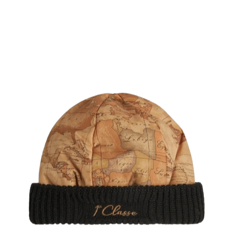 Alviero Martini 1^Classe Cuffia In Nylon Geo Classic Nero - STANGA Pelletteria