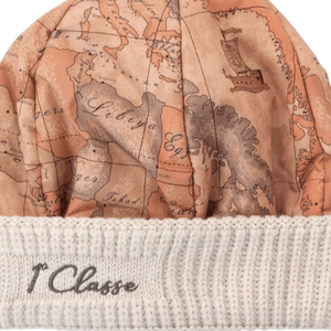 Alviero Martini 1^Classe Cuffia In Nylon Geo Classic Panna - STANGA Pelletteria