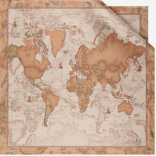 Carica l&#39;immagine nel visualizzatore di Gallery, Alviero Martini 1^Classe Foulard Doppio Geo 90x90 Nudo - STANGA Pelletteria
