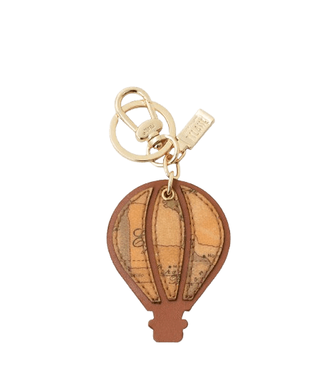 Alviero Martini 1^Classe Geo Classic Portachiavi a Forma di Mongolfiera - STANGA Pelletteria