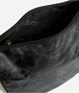 Alviero Martini 1^Classe Geo Soft Tracolla a Mezzaluna Media Black - STANGA Pelletteria