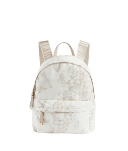 Alviero Martini 1^Classe Geo Soft White Zaino Ziparound - STANGA Pelletteria