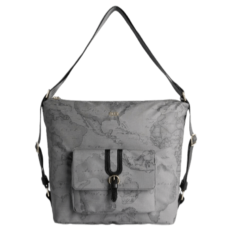 Alviero Martini 1^Classe Highland Soft Zaino/Borsa Grigio Geo - STANGA Pelletteria