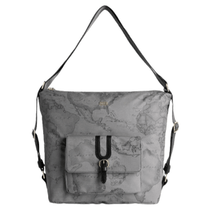 Alviero Martini 1^Classe Highland Soft Zaino/Borsa Grigio Geo - STANGA Pelletteria
