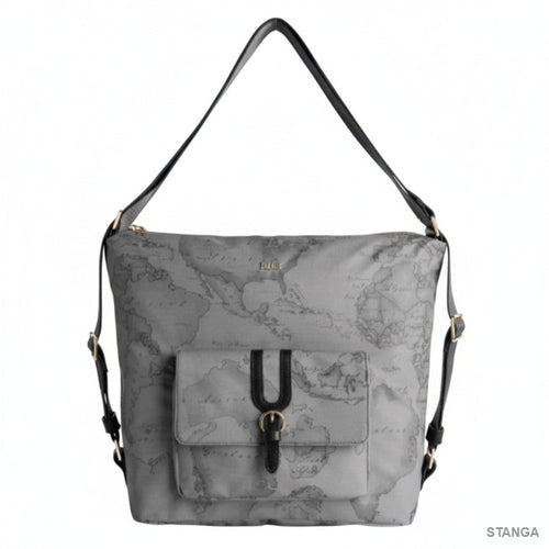 Alviero Martini 1^Classe Highland Soft Zaino/Borsa Grigio Geo - STANGA Pelletteria