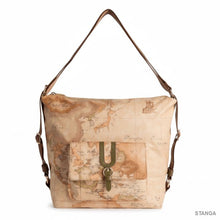 Carica l&#39;immagine nel visualizzatore di Gallery, Alviero Martini 1^Classe Highland Soft Zaino/Borsa Verde Muschio - STANGA Pelletteria
