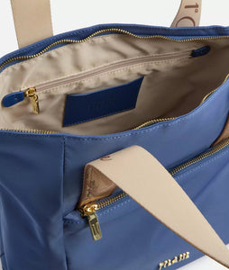 Alviero Martini 1^Classe Nylon Eco Vibe borsa shopping Denim - STANGA Pelletteria