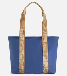 Alviero Martini 1^Classe Nylon Eco Vibe borsa shopping Denim - STANGA Pelletteria