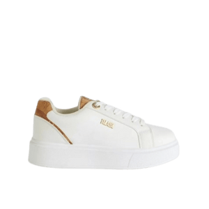 Alviero Martini 1^Classe Sneaker in eco nappa con logo 1ᴬ Classe Bianche - STANGA Pelletteria