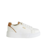 Alviero Martini 1^Classe Sneaker in eco nappa con logo 1ᴬ Classe Bianche - STANGA Pelletteria