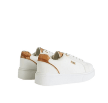 Carica l&#39;immagine nel visualizzatore di Gallery, Alviero Martini 1^Classe Sneaker in eco nappa con logo 1ᴬ Classe Bianche - STANGA Pelletteria
