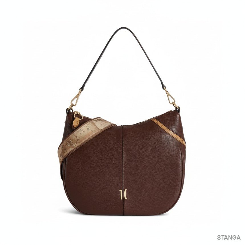 Alviero Martini 1^Classe Sottospalla Doppia Portabilità Mogano - STANGA Pelletteria