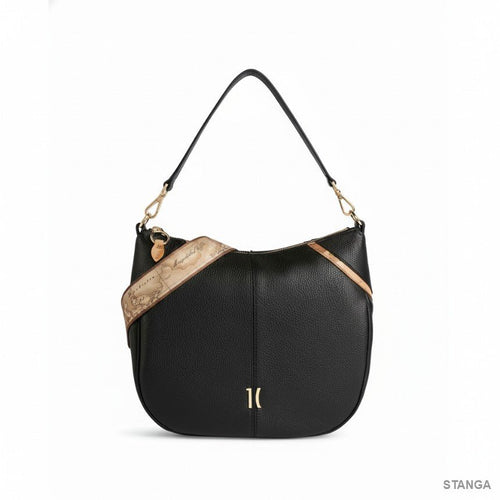 Alviero Martini 1^Classe Sottospalla Doppia Portabilità Nero - STANGA Pelletteria