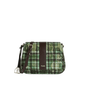 Alviero Martini 1^classe Tartan Soul Tracolla Verde Muschio - STANGA Pelletteria
