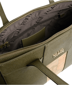 Alviero Martini 1^Classe Windy City Shopping Grande Verde Muschio - STANGA Pelletteria