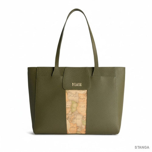 Alviero Martini 1^Classe Windy City Shopping Grande Verde Muschio - STANGA Pelletteria