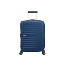 Carica l'immagine nel visualizzatore di Gallery, American Tourister FastForward Trolley 55 Cm Espandibile Navy Blue - STANGA Pelletteria
