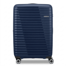 Carica l'immagine nel visualizzatore di Gallery, American Tourister Roadrush Trolley 66 cm Navy Blue - STANGA Pelletteria

