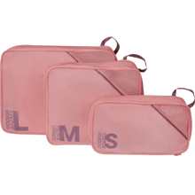 Carica l'immagine nel visualizzatore di Gallery, American Tourister Set Di 3 Packing Cubes (S - M - L) Pink/Mauve - STANGA Pelletteria

