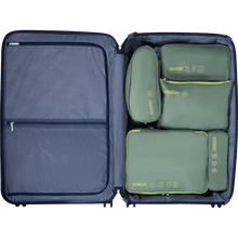 Carica l'immagine nel visualizzatore di Gallery, American Tourister Set Di 5 Packing Organisers Olive/Lime - STANGA Pelletteria
