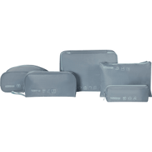 Carica l'immagine nel visualizzatore di Gallery, American Tourister Set Di 5 Packing Organisers Stone Blue/Blue - STANGA Pelletteria
