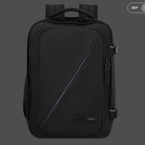 American Tourister Zaino Take2cabin S Black - STANGA Pelletteria