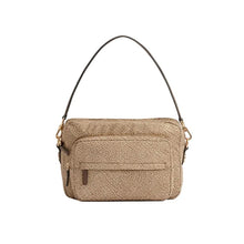 Carica l'immagine nel visualizzatore di Gallery, Borbonese B-Club Camera Case Medium Beige/Marrone - STANGA Pelletteria
