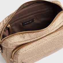 Carica l'immagine nel visualizzatore di Gallery, Borbonese B-Club Camera Case Medium Beige/Marrone - STANGA Pelletteria
