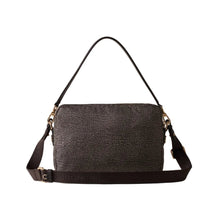 Carica l'immagine nel visualizzatore di Gallery, Borbonese B-Club Camera Case Medium Catrame - STANGA Pelletteria
