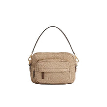 Carica l'immagine nel visualizzatore di Gallery, Borbonese B-Club Camera Case Small Beige/Marrone - STANGA Pelletteria
