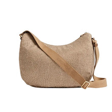 Carica l'immagine nel visualizzatore di Gallery, Borbonese B-Club Luna Bag Medium Beige/Marrone - STANGA Pelletteria
