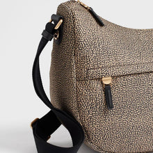 Carica l'immagine nel visualizzatore di Gallery, Borbonese B-Club Luna Bag Medium Op Naturale/Classica - STANGA Pelletteria
