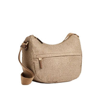 Carica l'immagine nel visualizzatore di Gallery, Borbonese B-Club Luna Bag Middle Beige/Marrone - STANGA Pelletteria
